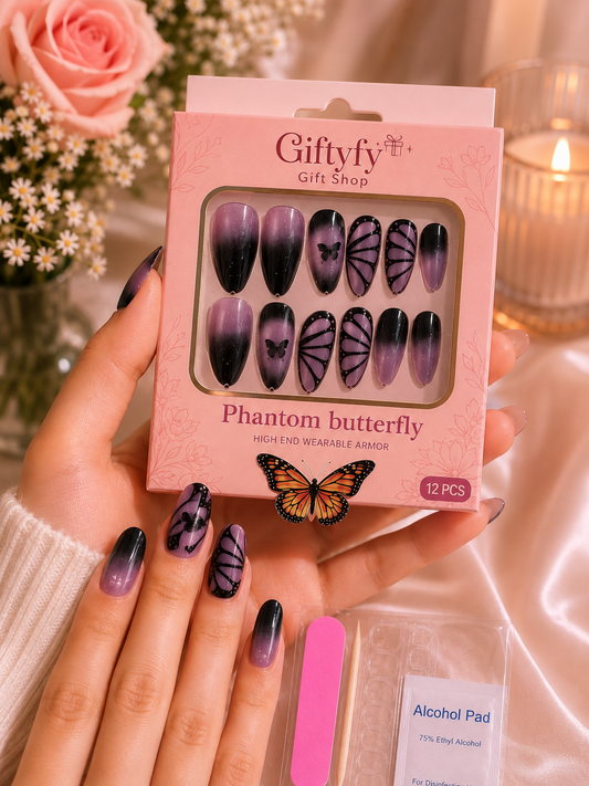 Premium Press-On Nails – 12 Pcs Set  💅